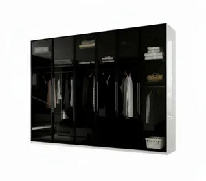 Kleiderschrank Monaco Hochglanz