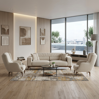 Sofa Valerix ( Braun- Grau)