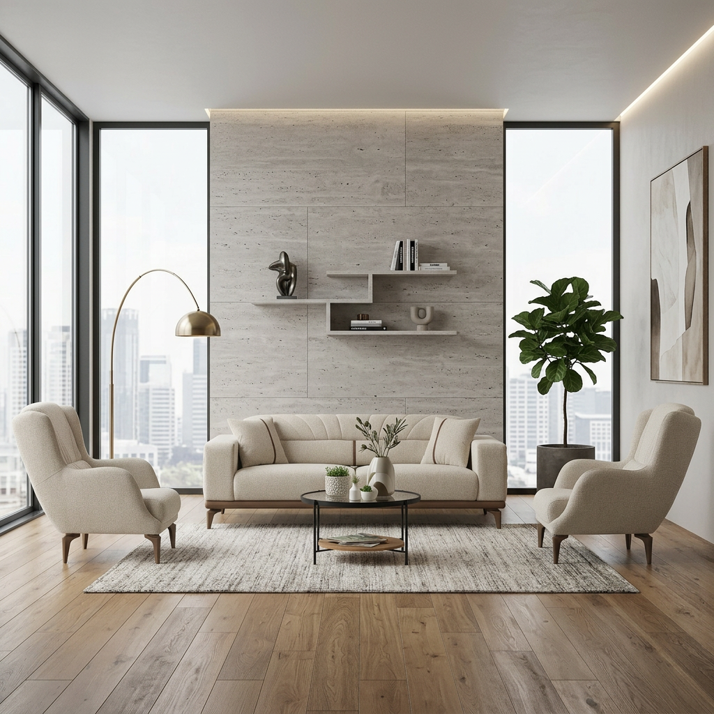 Sofa Valerix ( Braun- Grau)