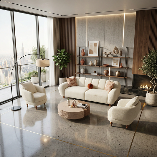 Sofa Olivya ( Grau-Braun)
